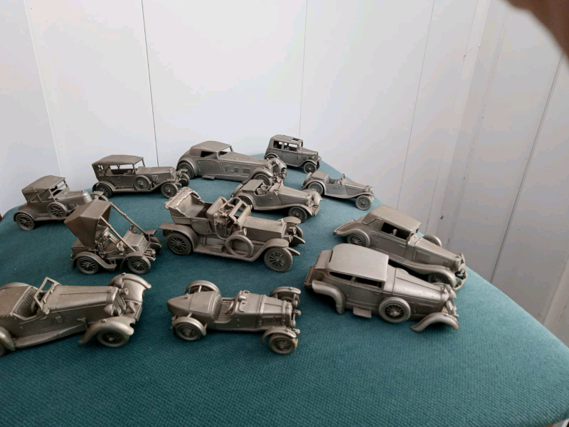 pewter model cars